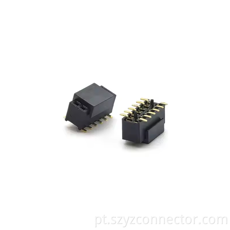 1.27mm Pitch Female Header Connector Dual Row SMT With CAP H3.4mm 22P-250P (4)